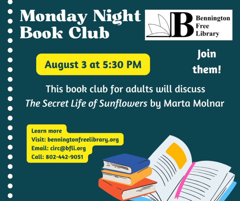 Monday Night Book Club for Adults