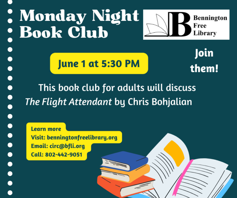 Monday Night Book Club for Adults