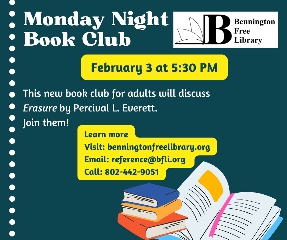 Monday Night Book Club for Adults