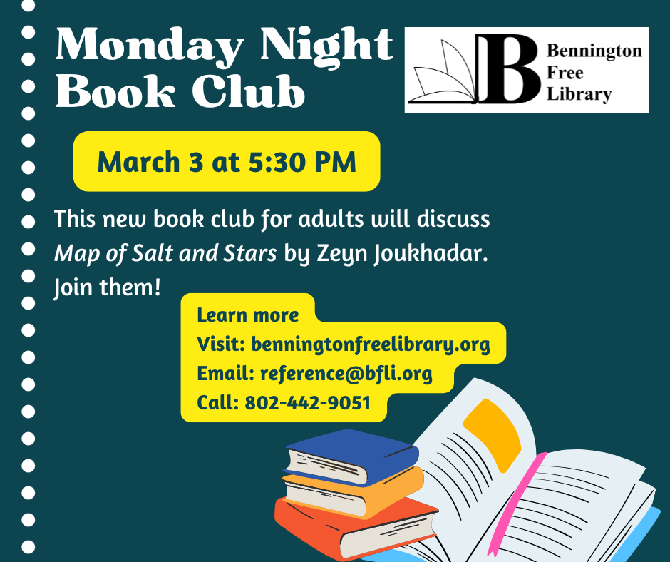 Monday Night Book Club for Adults