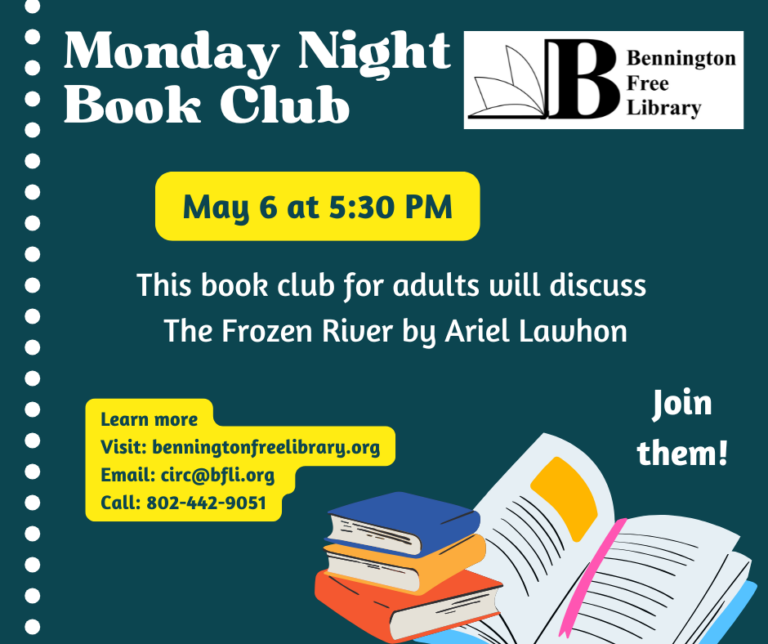 Monday Night Book Club for Adults