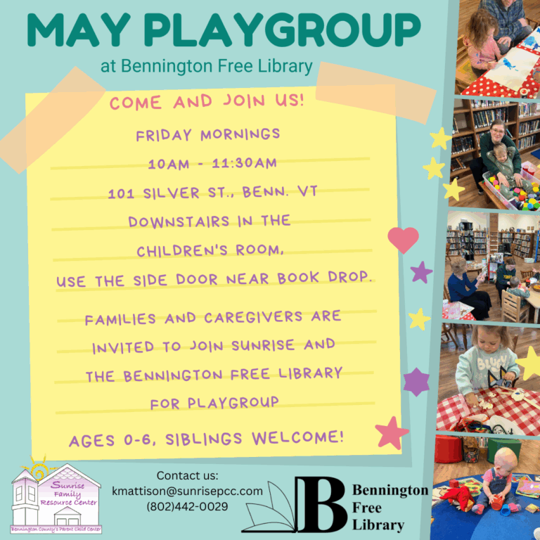 Friday Playgroup with Sunrise Friday Playgroup with Sunrise